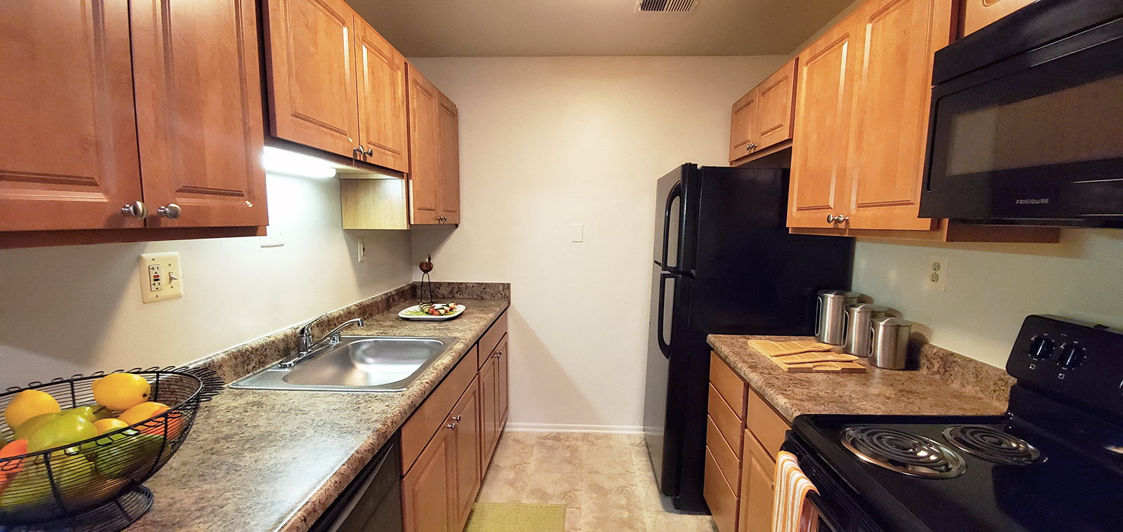 Renovated Kitchen at Cedar Run Apartments, Catonsville, 21228